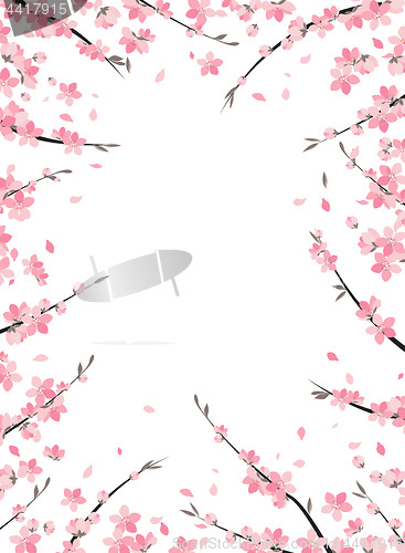 Image of Sakura branch decoration