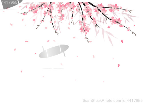 Image of Sakura branch decoration