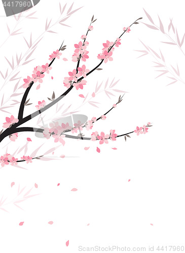Image of Branches with flowers