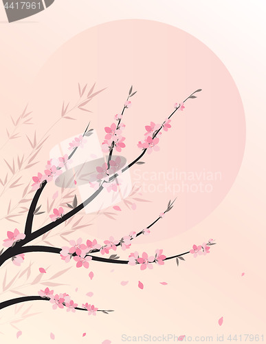 Image of Branches with flowers