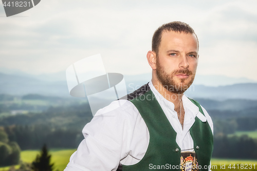 Image of Bavarian tradition male