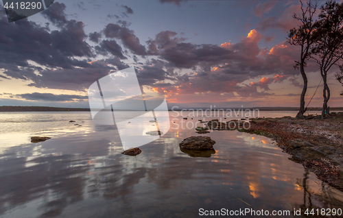 Image of Sunset tranquility Australia 