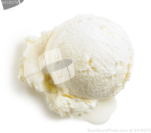 Image of vanilla ice cream