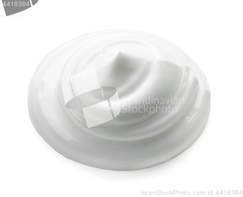 Image of white cosmetic cream