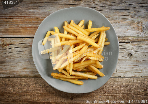 Image of plate of french fries 