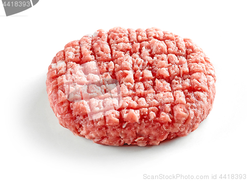 Image of fresh raw burger meat