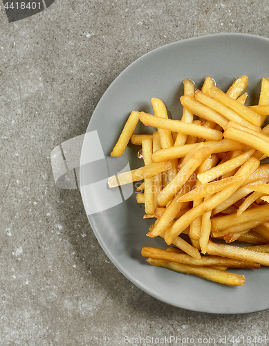 Image of plate of french fries 