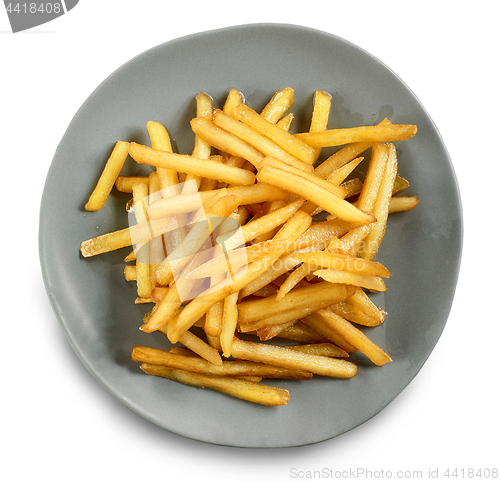 Image of plate of french fries 