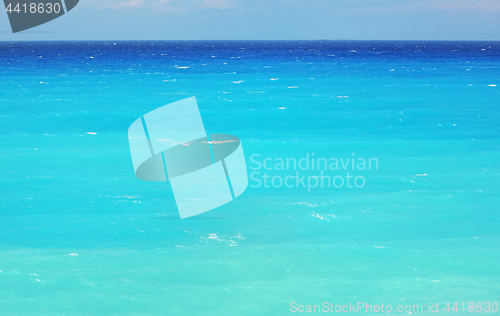 Image of Gradient water in Lefkada Island