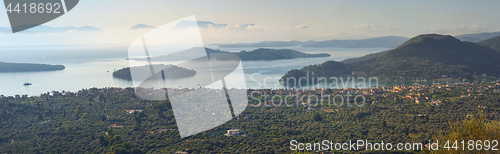 Image of Small islands in the Ionian sea in Lefkada