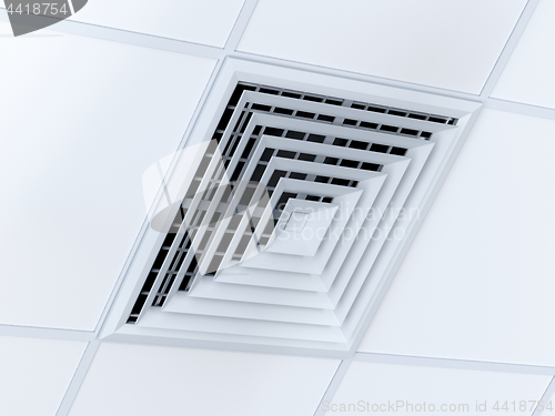 Image of Square air duct