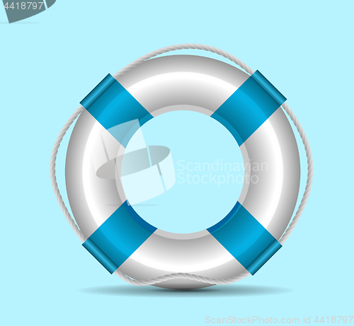 Image of Life buoy vector illustration