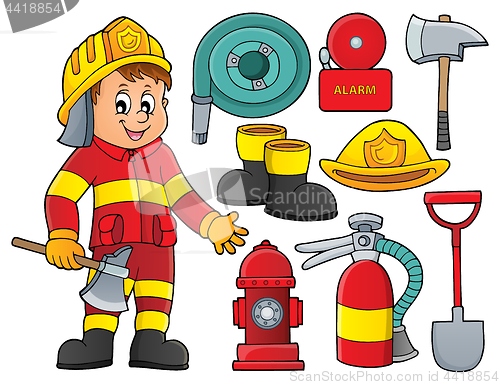 Image of Firefighter theme set 2