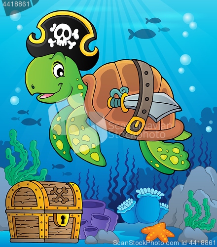 Image of Pirate turtle theme image 2