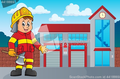 Image of Firefighter man image 3