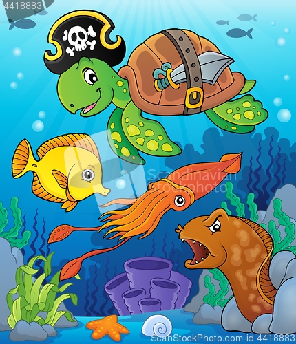 Image of Pirate turtle theme image 4