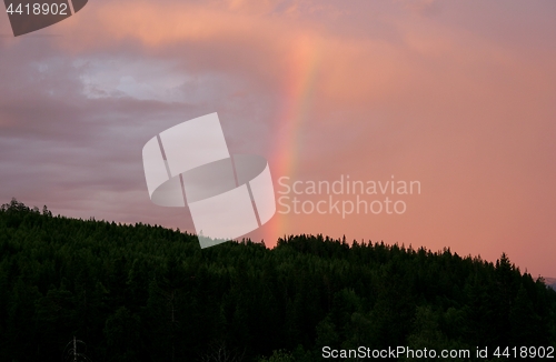 Image of Rainbow column