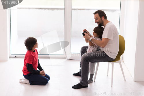 Image of Photoshooting with kids models