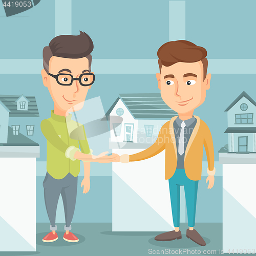 Image of Agreement between real estate agent and buyer.