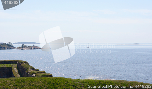 Image of View across Finnish waters from Suomenlinna