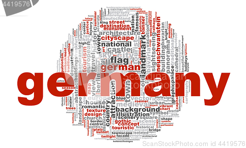 Image of Germany word cloud