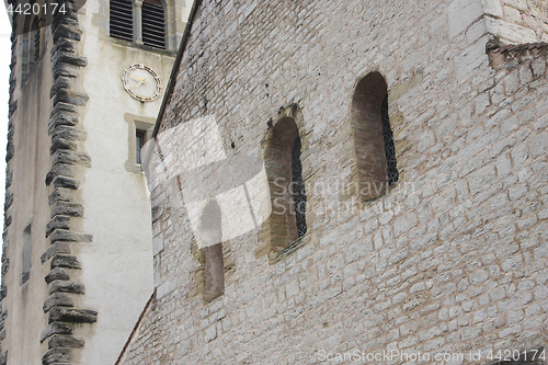 Image of Detail of a church in France