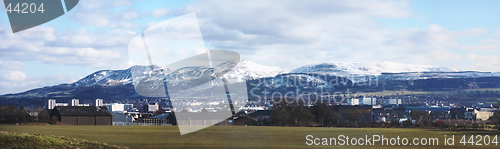 Image of Edinburgh and the Pentlands