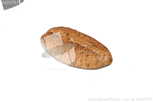 Image of bread on a white background