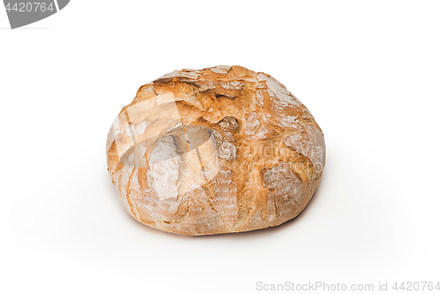 Image of bread on a white background