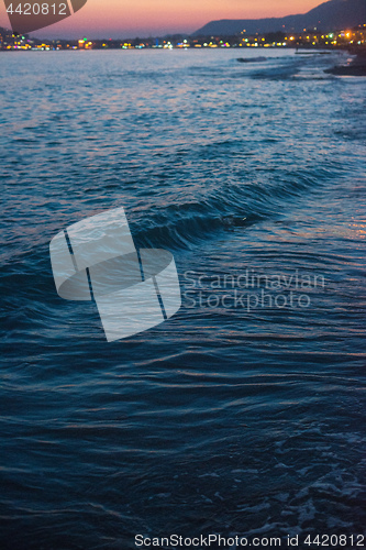 Image of Alanya in the evening