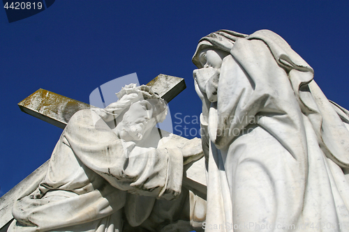 Image of 4th Stations of the Cross, Jesus meets His Mother