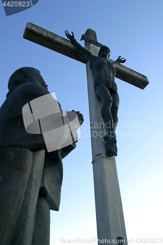 Image of 12th Stations of the Cross, Jesus dies on the cross