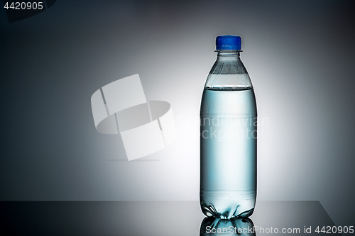 Image of Plastic bottle with water