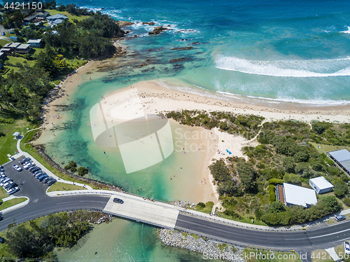 Image of Candlagan Creek meets the ocean