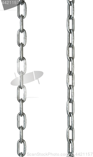 Image of Steel chains hanging