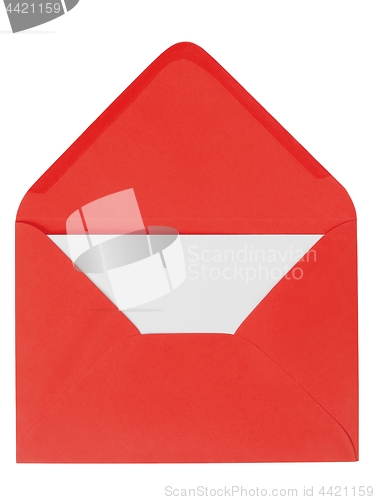Image of Red envelope with letter