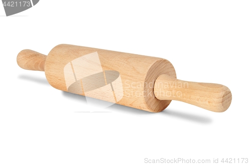 Image of Rolling pin on white