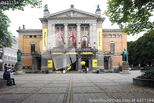 Image of editorial National Theater Oslo Norway