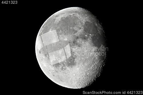 Image of Moon deatiled closeup