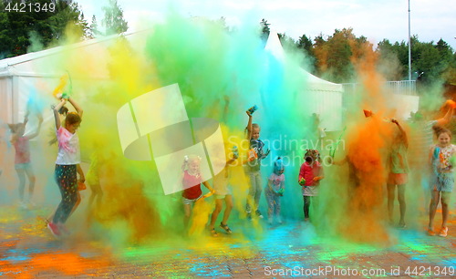 Image of Holi color festival