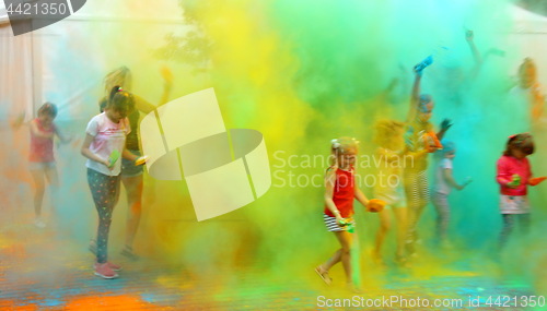 Image of Holi color festival