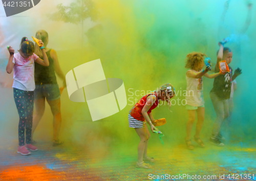 Image of Holi color festival