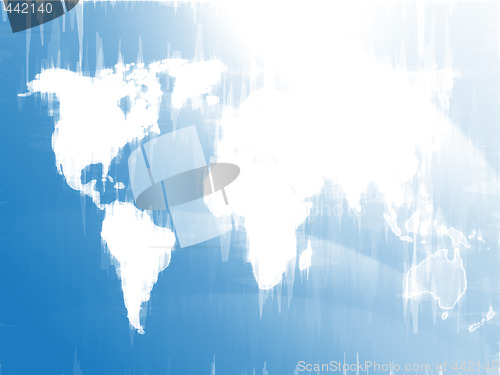 Image of Map of the world illustration