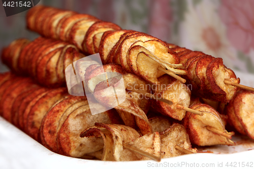 Image of Fried potato chips