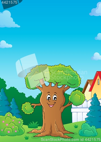Image of Cheerful tree theme image 3