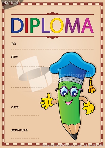 Image of Diploma template image 9