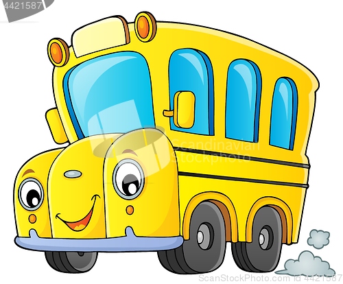 Image of School bus thematics image 1