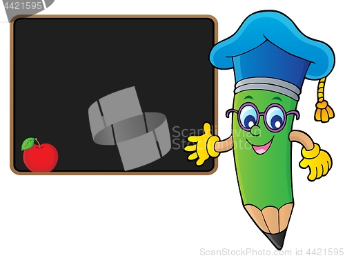 Image of Pencil teacher theme image 3