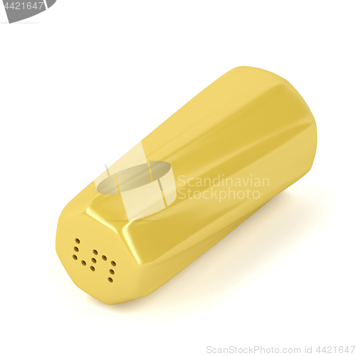 Image of Yellow salt shaker