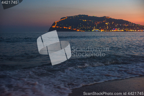 Image of Evening at Alanya coast